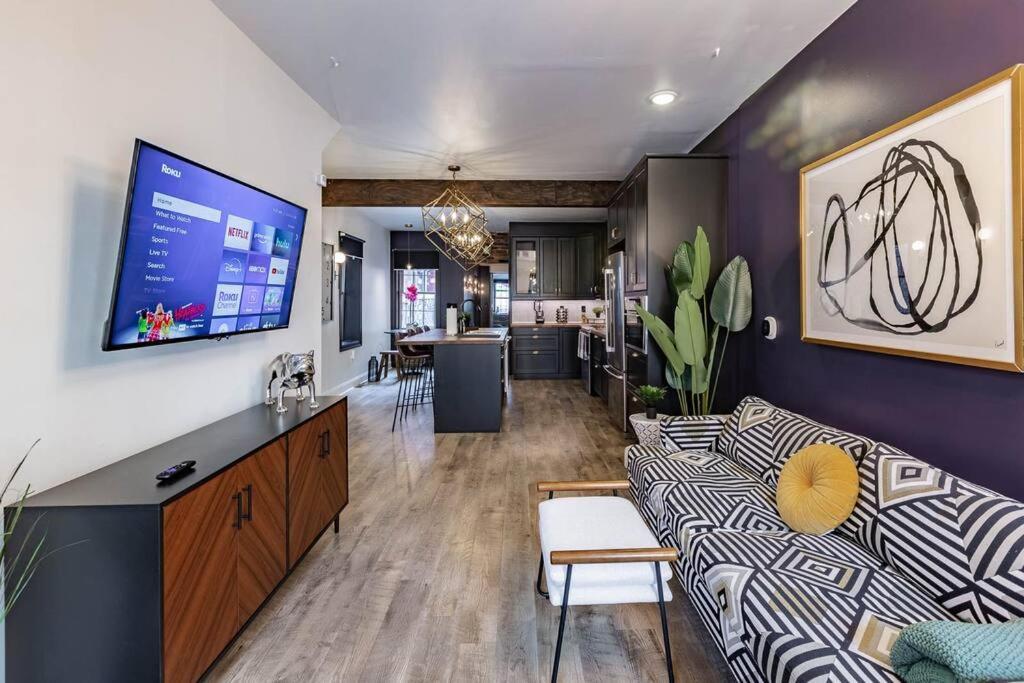 King Bed / Free Parking / Bbq / Fire Pit / Arcade Villa Pittsburgh Bagian luar foto